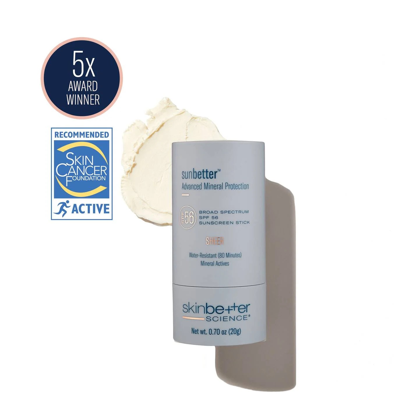 sunbetter Sheer SPF 56 Stick